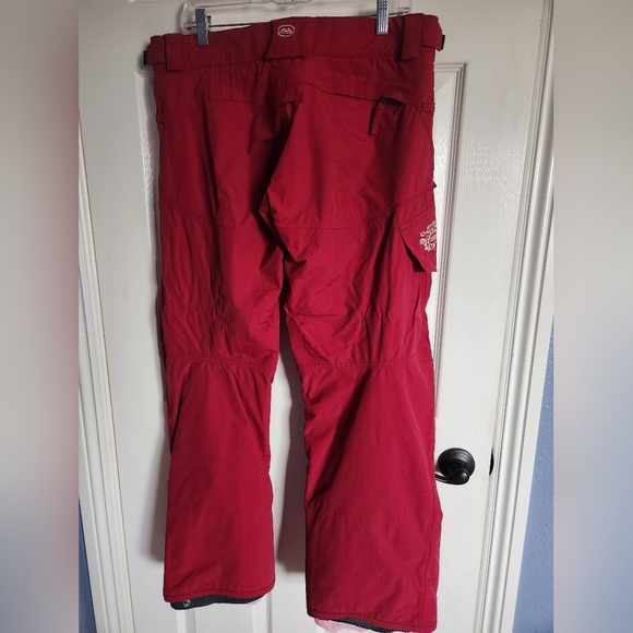 686 Women's Smarty Snowboard Pants 3-in-1 Medium Red - Picture 2 of 14